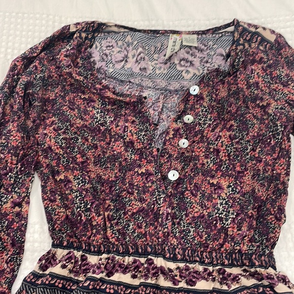 Purple long sleeve romper - Picture 3 of 8